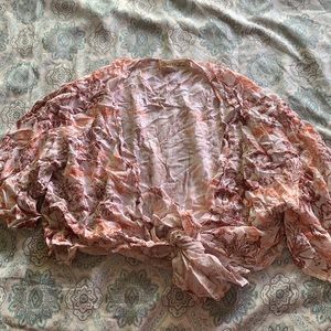 Woman Nature pattern blouse